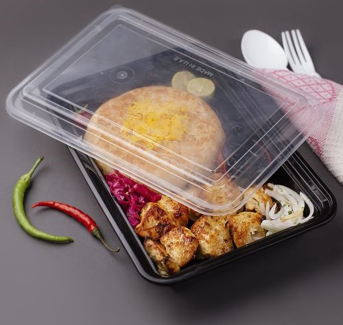 قیمت خرید ظرف ماکرو فری یکبار مصرف سوپر فرش طب پلاستیک ۱۷۵۰سی سی + شیک و پر فروش